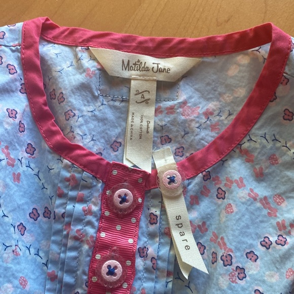 Matilda Jane Open Spaces Sleeveless Tunic Top Girls Size 4 EUC - Picture 4 of 8